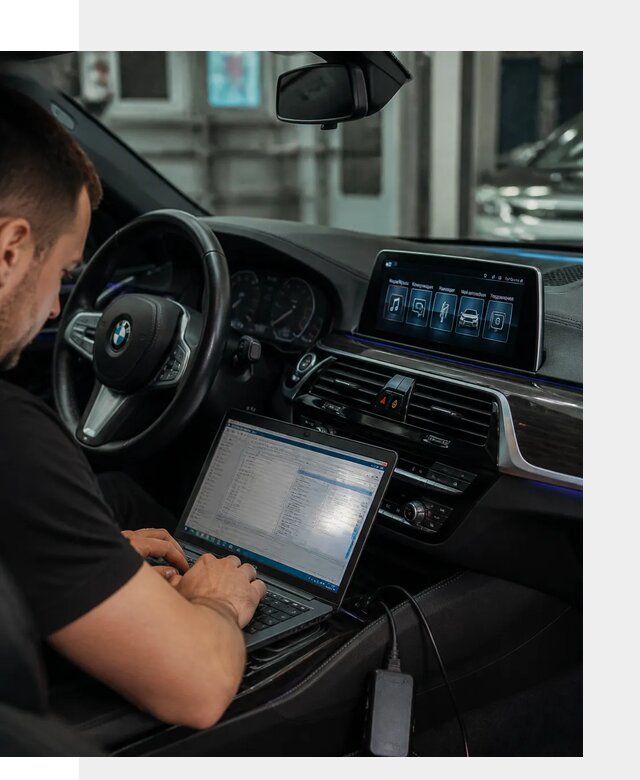 Русификация мультимедиа BMW для авто под ключ в Омске