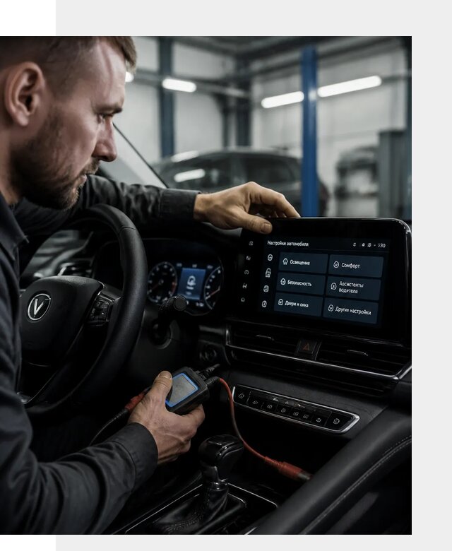Русификация Changan CS55 и мультимедиа под ключ в Омске