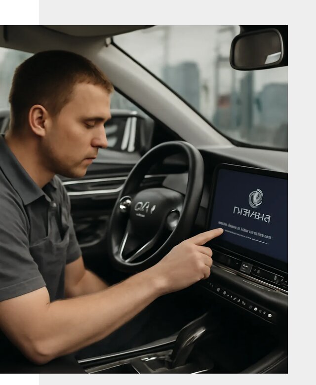 Установка приложений Changan и сервисов в авто в Омске