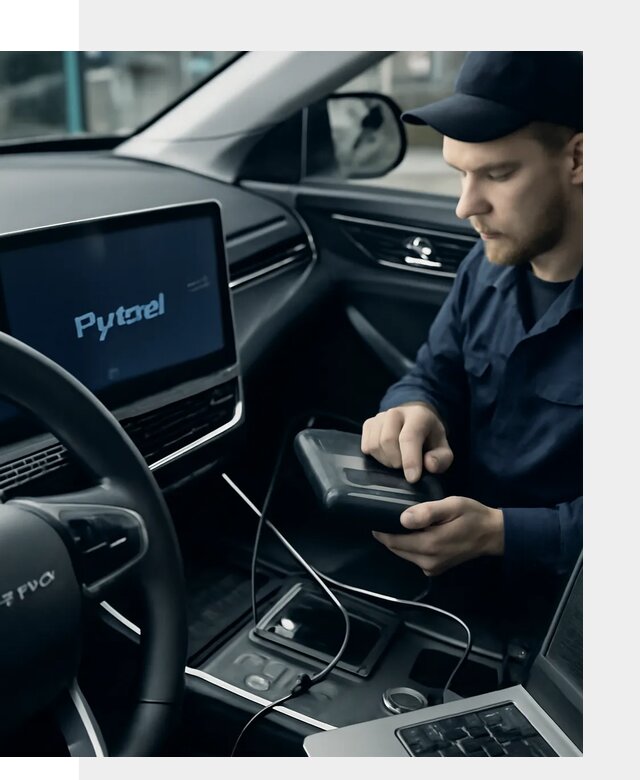 Русификация автомобилей Jetour с адаптацией меню в Омске