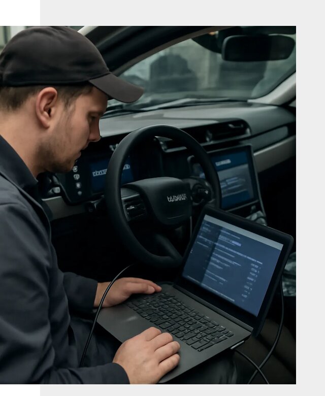 Профессиональная русификация автомобилей Lynk Co в Омске