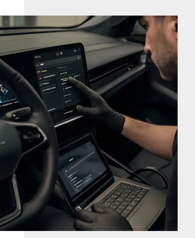 Русификация приборной панели Rising автомобиля в Омске