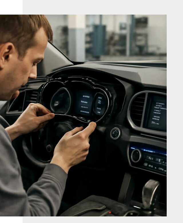 Русификация приборной панели автомобилей Hyundai в Омске