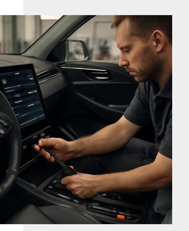 Восстановление автомобиля после русификации в Омске