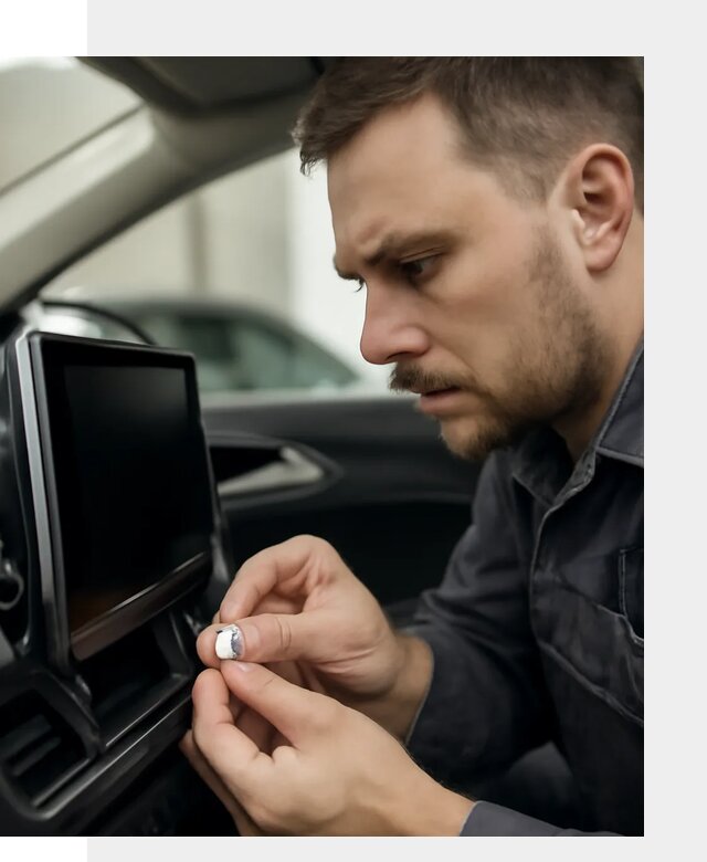 Установка SIM карты в авто для мультимедиа в Омске